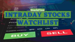 Intraday Stocks Watchlist