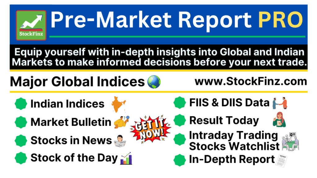 Pre Market Report Pro